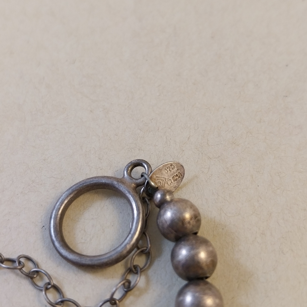 Silpada Sterling Silver Beaded Bracelet - Picture 10 of 15